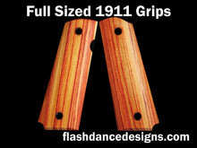 Load image into Gallery viewer, Tulipwood full sized 1911 grips