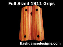 Load image into Gallery viewer, Tulipwood full sized 1911 grips