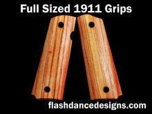 Load image into Gallery viewer, Tulipwood full sized 1911 grips