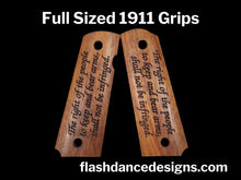 Load image into Gallery viewer, Caribbean Walnut Full Sized 1911 Grips
