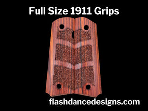 Cocobolo Full Sized 1911 Grips