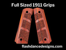 Load image into Gallery viewer, Cocobolo Full Sized 1911 Grips
