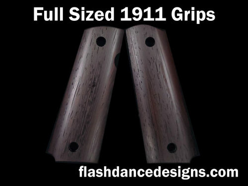 Wenge full sized 1911 grips