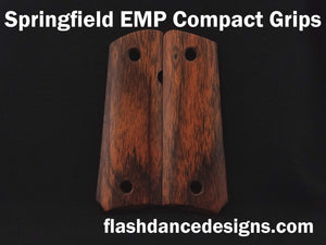 Springfield EMP Compact grips in bocote